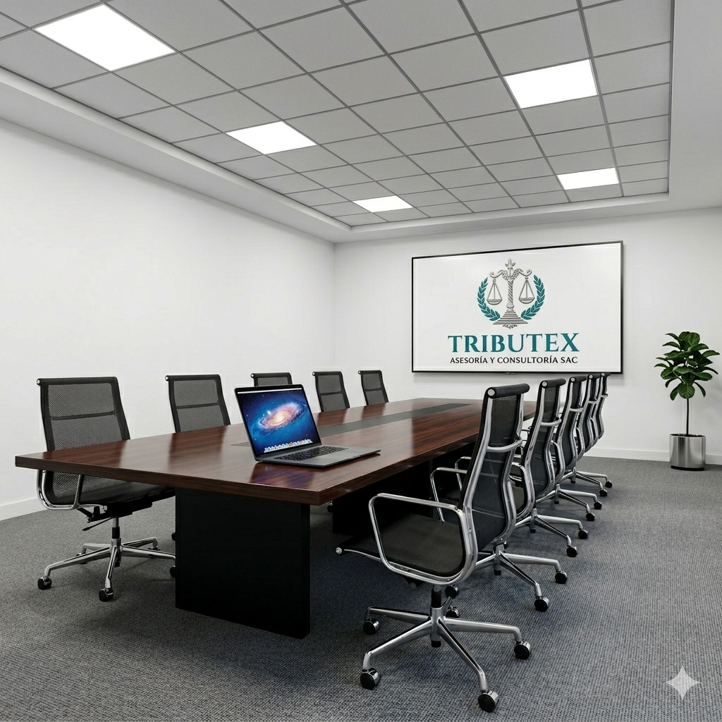 Sala corporativa de reuniones TRIBUTEX